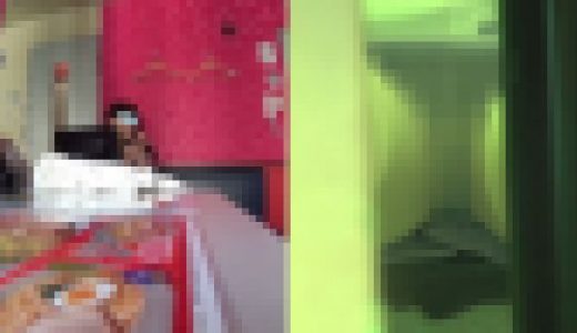 【期間限定復刻】インターン社員のカラオケ水平パンチラ