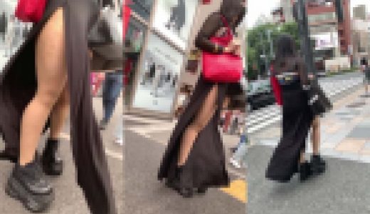 【これはスリット・・・？】ギャル追い7