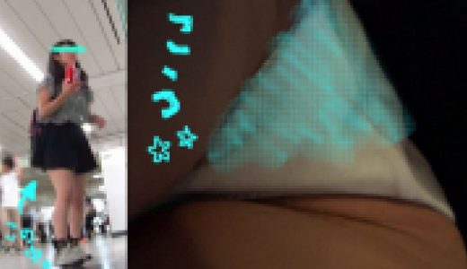 パンチラ小人目線☆☆（pa-to451)［電車編]