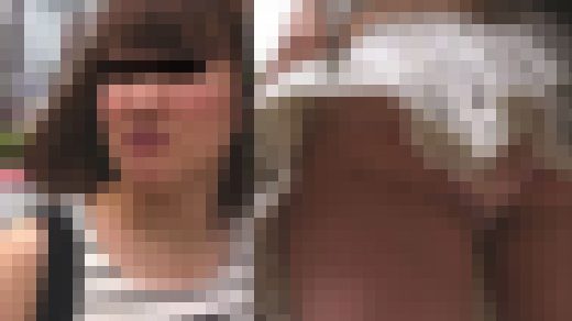 【顔出し】都会の美女のパンティ120