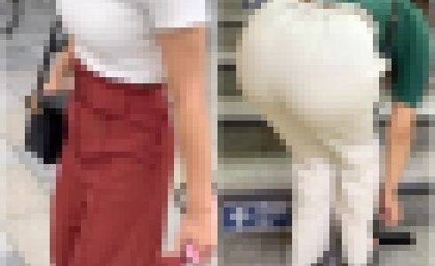 【2名・天然巨乳と天然巨尻】