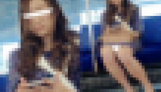 (電車対面）(顔出し）パンプスからそそり立つ悩ましいパンストあんよ…悩ましい表情をたくさん見せてくれちゃったOLお姉さんを観察し