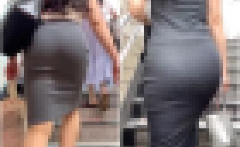 【2名・ダークカラーでもこの着衣尻は惹きつける！！】