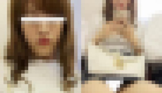 (電車対面）(顔出し)激ミニちゃん…タイトミニからすらっとしたあんよをむき出しにする…女子大生さんのえちえちタイトミニ▼を観察し