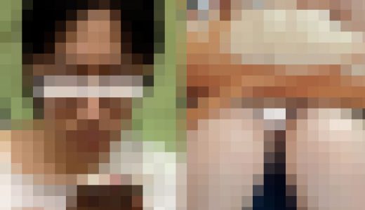 (電車対面）(顔出し)あどけないお顔していらっしゃいますが…タイトミニ▼は過ぎるほど大人な…黒縁メガネっこOLお姉さんを観察して