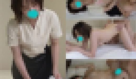 《個人撮影》イケメン彼氏に一途で浮気もしたことない新人のマッサージ嬢「お願いだからやめて！」と懇願するも何度も中イキして彼氏より