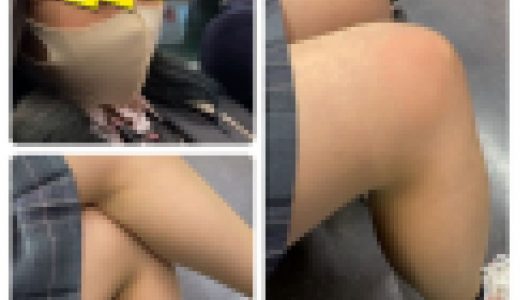 JK風制服美女の真上接近エロ過ぎるミニスカ生脚322