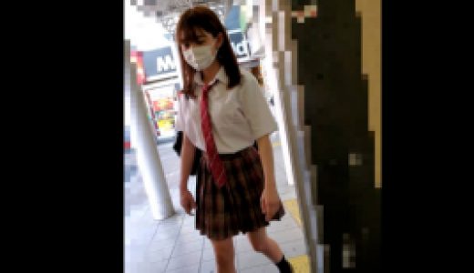 【電射男021】ハーフ系美人女子校生にイタズラ…怒ってる顔もかわいいｗ