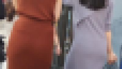 美巨尻【働くOLの休日】ニットワンピの極美女がTバックスケスケで悩殺散歩。。。