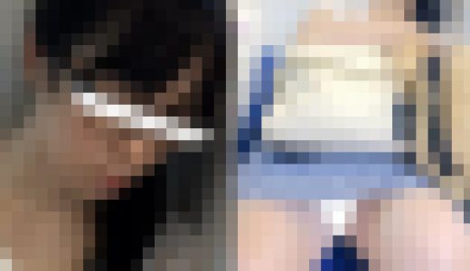 (電車対面）(顔出し)色白のむっちりふとももちゃんをがばっとひろげて…まどろみに落ちていくメガネっこ女子大生さんを観察してみまし