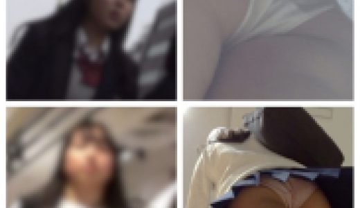【制服K】追い撮り×サテンJK ねじれるお尻にからみつくP 逆さリサーチ#4
