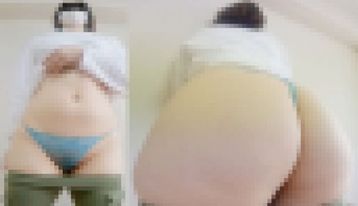 【ワンコイン人妻パンチラ】楽しそうな表情でショッピングを楽しんでいたマン毛全開ジム帰りおばさん