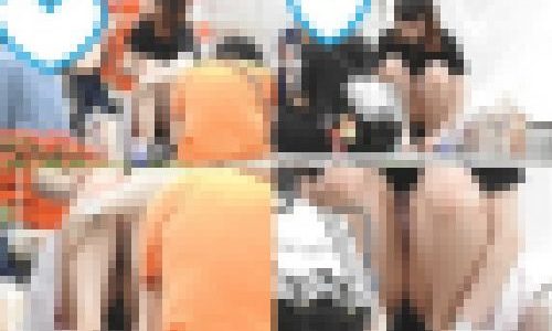 お座りお姉さん発見！！（ＦＨＤ）大変です！！パンツが見えてますよ１５１