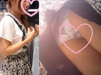 店員さんの（生）パンチラ　3,4