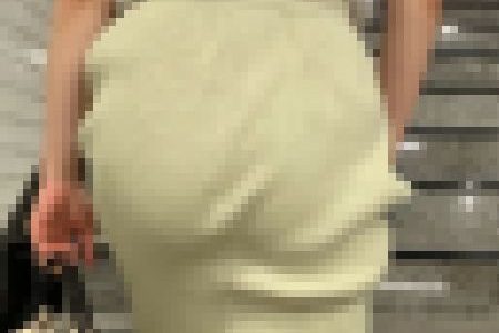 【清楚系エロ尻】スレンダーニットスカートでエロさ爆発。薄っすら見えるこのデカ尻をシッカリ掴んで肉棒をぶち込む【702】