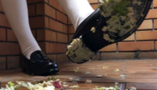 【クラッシュ】【脚フェチ】現役都内女子○生めいちゃんがサラダチキンを執拗に踏み潰す。