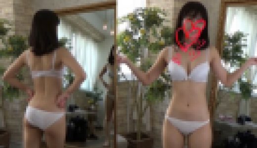 制服女子×下着姿×変態も○こ①