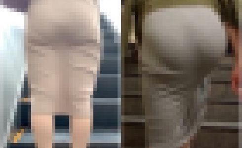 【2名・やたらエロく張り付くワンピース】