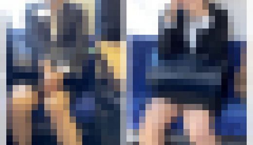 美人就活リクスーJDのエロ過ぎる対面パンスト美脚627
