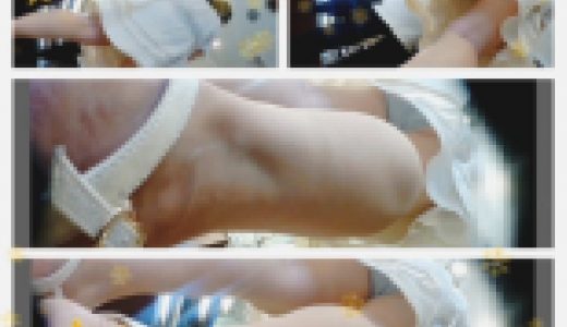 行列待ちのスカートの中は･･･