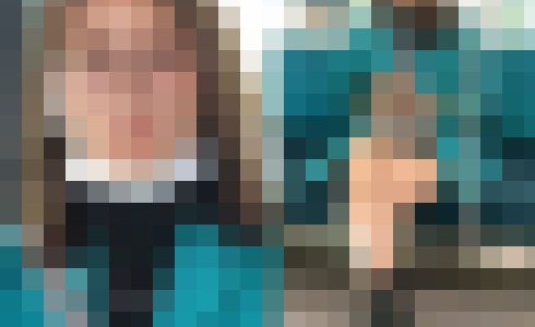 生脚を組んで見せるメガネが似合うオシャレお姉さん（其の二）