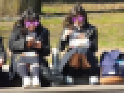 制服姿の女のコを撮影しました！！１１