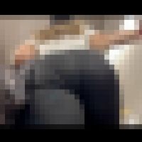 【プラチナクラス】あわや衝突！日本人離れした巨尻様に大接近と階段上り！