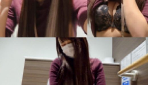 【女子トイレ/オナ盗撮】絶対社内の男子に人気のOLさんの「声ガマン」オナニーを盗撮成功！