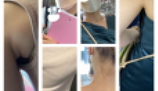 2名のS級美人お姉さんの超接近エロすぎる脇２３