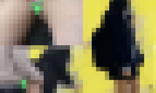 【粘着痴漢】エロい下着の変態J○が電車で潮吹き！トイレに連れ込みフェラ＆生中出しからの最後はお掃除フェラまで！