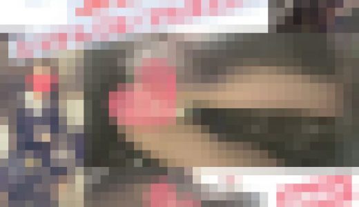 【♯022】さらさら黒髪で可愛いＪＫちゃん②しゃがんで白?が丸見えに?