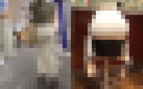 【マ◯ク座り尻】マーメイドスカートの大きなお尻