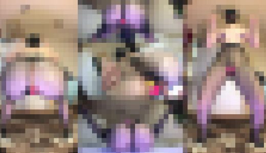 ??ビリビリパンスト??ディルド咥えてローターオナニー＆??チン媚び??