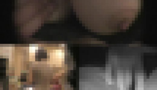 (上下小型カメラ)スイカのような巨乳。ショーパン型スカートの隙間から思いっきり。痴漢記録日記#124 3人目