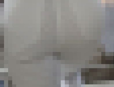【白デニム】水玉パンティー透け1