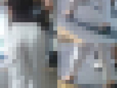 ハイヒールフェチ3＊シースルーのヒールを履いた巨尻お姉さん
