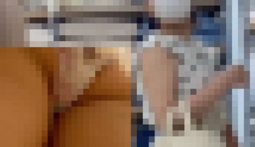 【パンチラ盗撮】パンツも洋服も一面お花畑な品行方正清楚系女子大生の放課後ショッピングを激撮