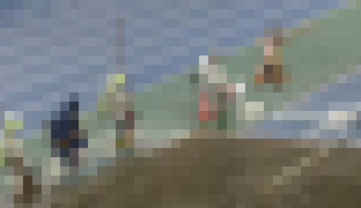 陸上　地方大会　跳躍（走幅跳）雨天