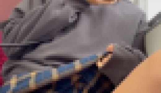 JK盗撮日記42　青チェック小悪魔ショートカット美脚ミニスカJKを電車BOX席で盗撮【※電車内対面撮影バレ】