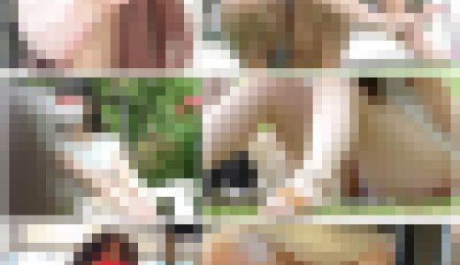 ※25%OFF【3人分】生足公園パンチラ/机の下隠し撮りセット【高画質/望遠】