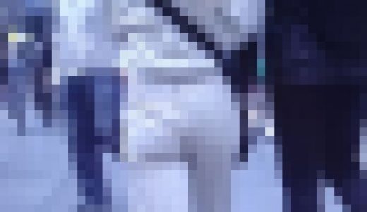 清楚系の激カワ美女がピタパン履いて猥褻度200%の爆尻パンパンにさせて歩く姿がイヤらし過ぎる