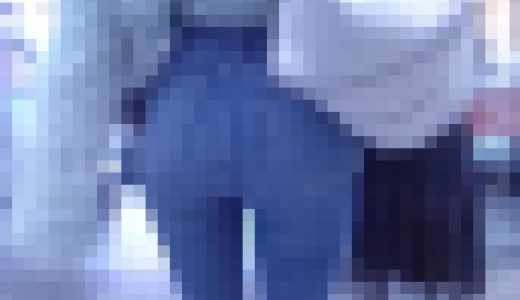 超美スタイルのスーパーハイスペック美女が超密着型スキニーデニム履いて美桃尻プリプリさせて歩く姿にビンビンフル勃起