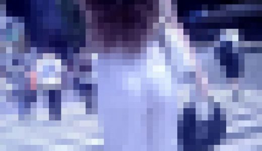 スーパーダイナマイトヒップの爆尻美女がピタパン履いてTバックライン見せて歩く姿にフル勃起