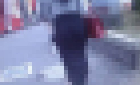 妖艶でスタイル抜群の極上美女が美巨乳と美尻を見せつけながら歩く姿にフル勃起