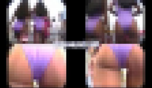 [再販]　91レースドニッポン2-2　＜薄紫色のハイレグおしり＞