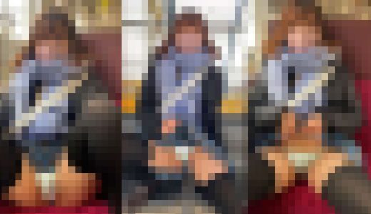 JK領域#2 ゆるふわ青チェちゃんイケナイお座り