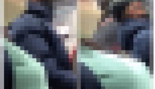 （再販）【横からの眺め27_ちっぱいver】とんがりちっぱいの階段降りと並走を真横で