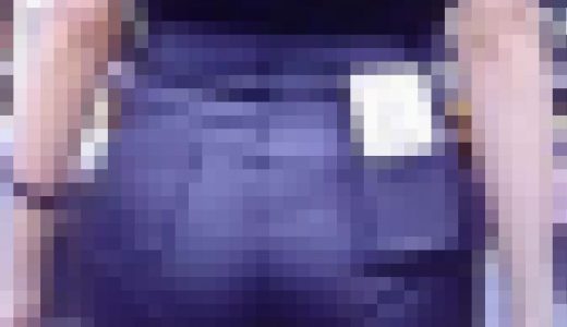 超スーパー美スタイルの絶対的美少女がタイトレザーショートパンツ履いて歩く姿がエロ過ぎる