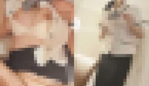 ［独自入手29］ホテルウーマン集団チカン・高身長美巨乳女子フロント（O県ホテル◎※ナリゾート◎縄）