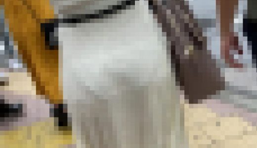 スケスケスカート！お姉さんパンツ透けてますよ！！